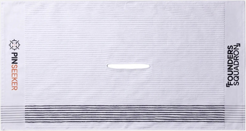 PINSEEKER Caddy Golf Towel - Founders Squadron · Whiteout