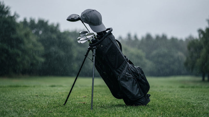 Rain on a golf course: playing golf in the rain