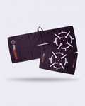 PINSEEKER Bag and Buggy Bundle in Blackout, Tour Golf Towel with the Magnetic Golf Towel