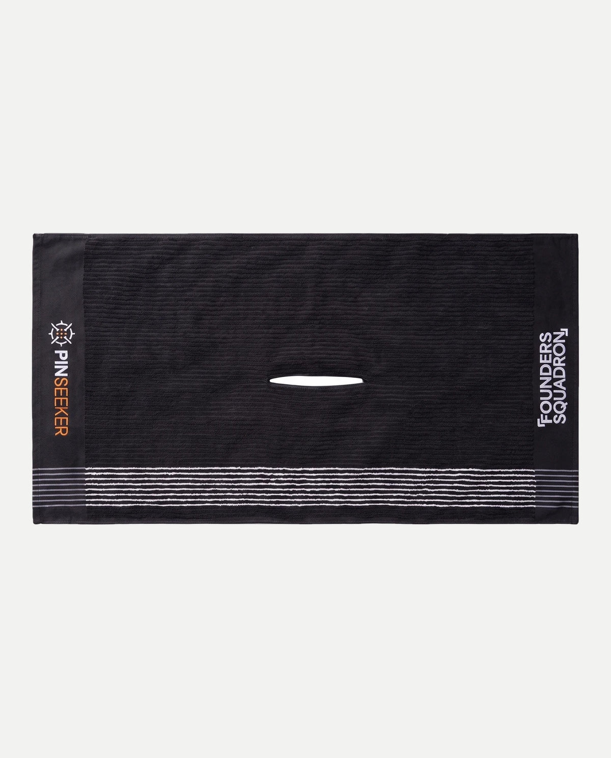 PINSEEKER Caddy Golf Towel, Blackout colourway