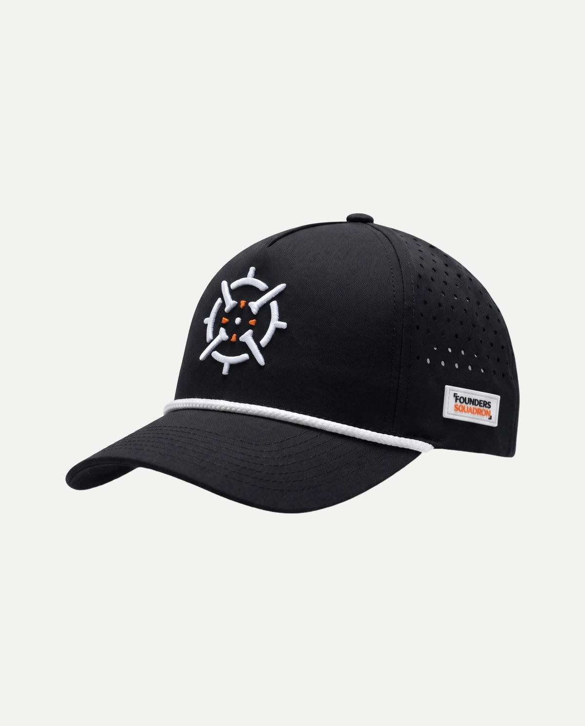 PINSEEKER Performance Golf Cap, Blackout colourway