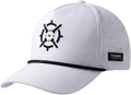 PINSEEKER Performance Golf Cap - Founders Squadron Whiteout