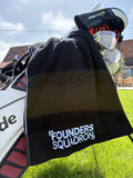 PINSEEKER Caddy Golf Towel, Blackout colourway