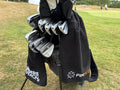 PINSEEKER Caddy Golf Towel, Blackout colourway