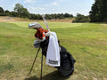 PINSEEKER Caddy Golf Towel, Whiteout colourway