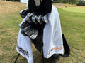 PINSEEKER Caddy Golf Towel, Whiteout colourway