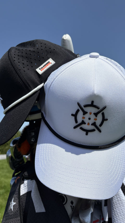 PINSEEKER golf towel and cap range