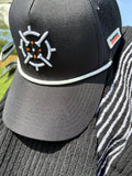 PINSEEKER Performance Golf Cap, Blackout colourway