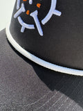 PINSEEKER Performance Golf Cap, Blackout colourway