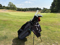 PINSEEKER Magnetic Golf Towel, Blackout colourway