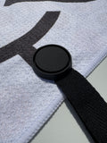 PINSEEKER Magnetic Golf Towel, Whiteout colourway