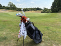 PINSEEKER Magnetic Golf Towel, Whiteout colourway