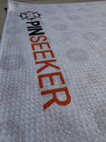 PINSEEKER Tour Golf Towel, Whiteout colourway