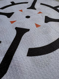 PINSEEKER Tour Golf Towel, Whiteout colourway