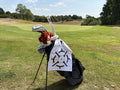 PINSEEKER Tour Golf Towel, Whiteout colourway