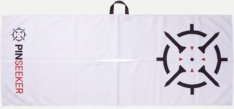 PINSEEKER Tour Golf Towel · Whiteout